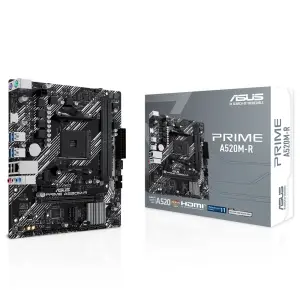 Asus PRIME A520M-R 5100mhz(OC) M.2 AM4 mATX Anakart - 1