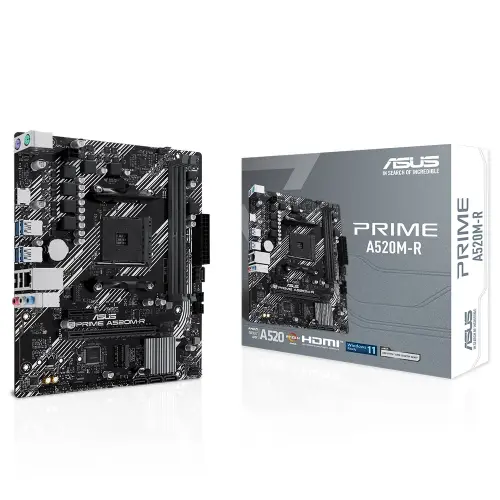 Asus PRIME A520M-R 5100mhz(OC) M.2 AM4 mATX Anakart - 1