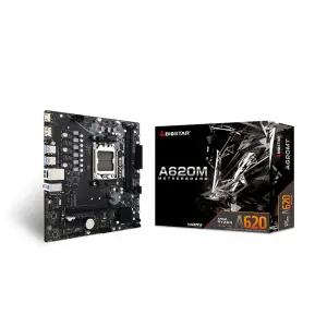 Biostar A620MT-E 2.0 8000Mhz(OC) M.2 AM5 mATX Anakart - 1