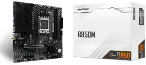 Biostar B850MT2-E DJ ARGB 8000mhz(OC) M.2 AM5 mATX Anakart - 1