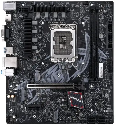 Colorful BATTLE-AX B760M-K V20 7200mhz(OC) M.2 1700p mATX Anakart - 2