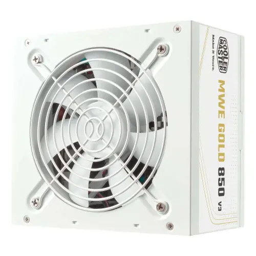 Cooler Master 850W MWE V3 Beyaz 80+ Gold PCIe Gen 5.0 ATX 3.1 Güç Kaynağı - 1