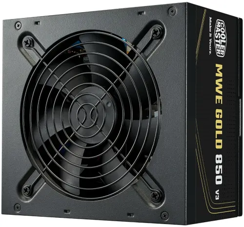 Cooler Master 850W MWE V3 Siyah 80+ Gold PCIe Gen 5.0 ATX 3.1 Güç Kaynağı - 1