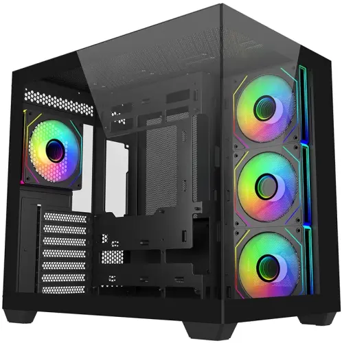 Cooler Master Elite 681 ARGB Siyah Tempered Glass USB 3.0 850W 80+ Gold ATX 3.1 GEN5 ATX Mid Tower Kasa - 1