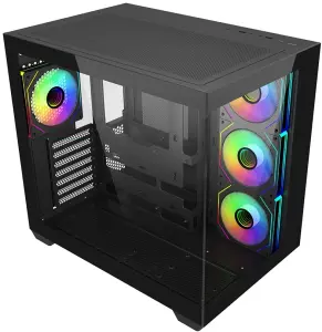 Cooler Master Elite 681 ARGB Siyah Tempered Glass USB 3.0 850W 80+ Gold ATX 3.1 GEN5 ATX Mid Tower Kasa - Cooler Master (1)