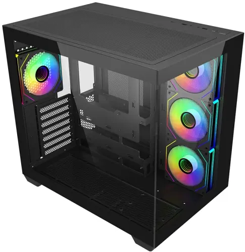 Cooler Master Elite 681 ARGB Siyah Tempered Glass USB 3.0 850W 80+ Gold ATX 3.1 GEN5 ATX Mid Tower Kasa - 2