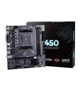 Dragos Dragmode B450M Sata,M2 Ddr4 3200MHz Usb 3.0 Vga Hdmi Ses G.Lan AM4 mATX Anakart - DRAGOS