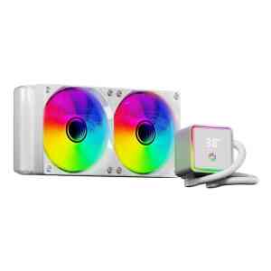 Frisby FCL-240W Beyaz ARGB 240 mm Intel(1700p/1851p)-AMD Uyumlu Sıvı Soğutucu - Frisby