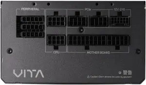 FSP 1000W VITA GM Black 80+ Gold PCIe Gen 5.1 ATX 3.1 Tam Modüler Güç Kaynağı - 5