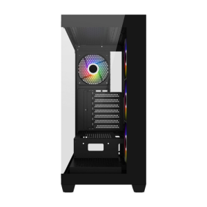 FSP M340 RGB Siyah Tempered Glass USB 3.0 650W 80+ mATX Mid Tower Kasa - FSP (1)