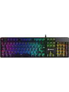 GameBooster G24B (SİYAH) Enigma Rainbow Aydınlatmalı Red Switch Oyun Klavyesi - GameBooster