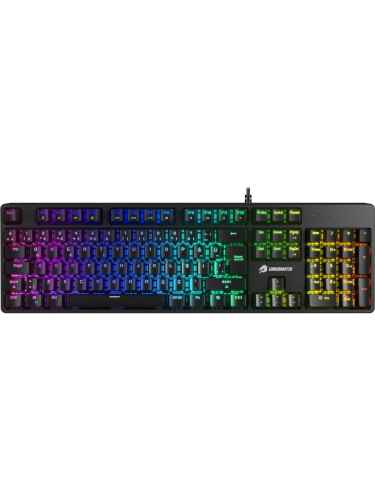 GameBooster G24B (SİYAH) Enigma Rainbow Aydınlatmalı Red Switch Oyun Klavyesi - 1