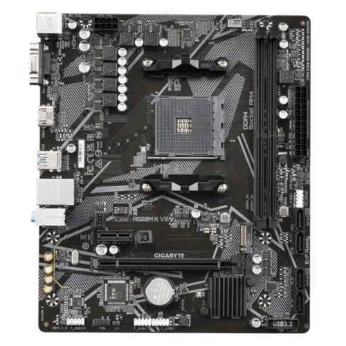 GIGABYTE A520M-K-V2 AM4 DDR4 SES GLAN HDMI/VGA SATA3 USB 3.2 mATX Anakart - 2