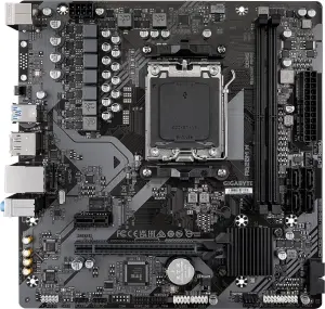 Gigabyte A620M H 6400mhz(OC) M.2 AM5 mATX DDR5 Anakart - 3
