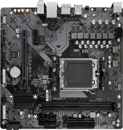 Gigabyte A620M H 6400mhz(OC) M.2 AM5 mATX DDR5 Anakart - 4