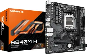 Gigabyte B840M H 7200mhz(OC) M.2 AM5 mATX Anakart - 1