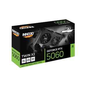 Inno3D RTX5060 8GB Twin X2 128Bit GDDR7 3xDP HDMI - Inno3D