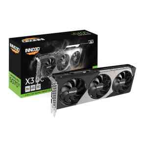 Inno3D RTX5070Ti x3 OC 16GB 256Bit GDDR7 3x DP, HDMI, DLSS 4, NVIDIA Reflex 2 - Inno3D