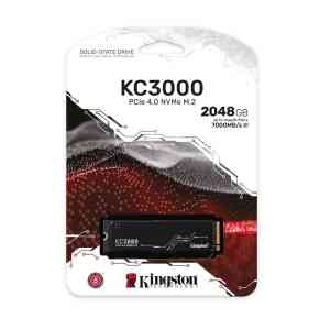 Kingston 2TB KC3000 NVMe Gen4 Okuma 7000MB-Yazma 7000MB M.2 SSD - 3