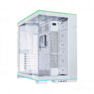 Lian Li O11 Dynamic Evo RGB Beyaz Mid-Tower E-ATX Kasa (G99.O11DERGBW.00) - Lian Li