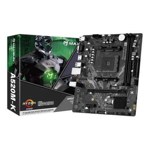 Maxsun Challenger A520M-K DDR4 3200MHz M.2 HDMI mAtx AMD Anakart - 1