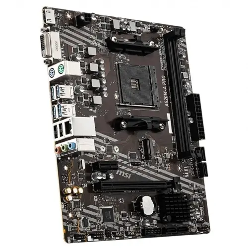MSI A520M-A PRO 4600mhz(OC) M.2 AM4 maTX Anakart - 4