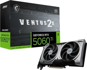 MSI GeForce RTX 5060 Ti Ventus 2X OC PLUS 16G 16GB GDDR7 128 Bit DLSS 4 Ekran Kartı - 1