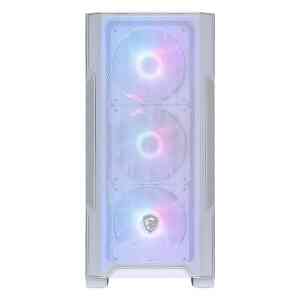 MSI MAG Forge M100R White Tempered Glass USB 3.2 mATX Mid Tower Kasa - 5