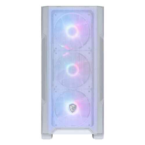 MSI MAG Forge M100R White Tempered Glass USB 3.2 mATX Mid Tower Kasa - 5
