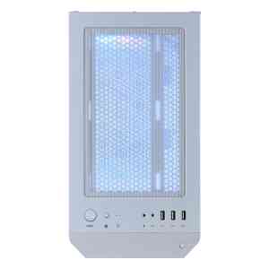 MSI MAG Forge M100R White Tempered Glass USB 3.2 mATX Mid Tower Kasa - 7