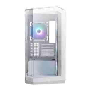 MSI MAG PANO M100R PZ White RGB Tempered Glass USB 3.2 mATX Mid Tower Kasa - MSI (1)