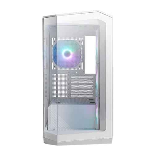 MSI MAG PANO M100R PZ White RGB Tempered Glass USB 3.2 mATX Mid Tower Kasa - 2
