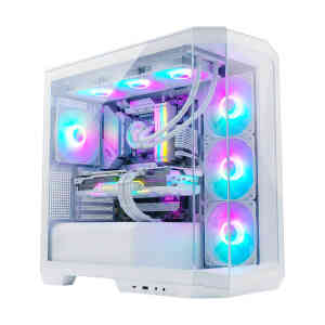 Msi MAG PANO White X130 Ryzen 7 5700X 32GB Ram 1TB M.2 NVMe SSD 12GB RTX5070 Sıvı Soğutmalı Msı Oyuncu OEM Paket - Xaser (1)
