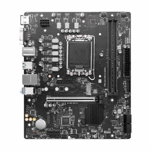 MSI PRO H610M-E DDR4 SOKET 1700 3200(OC) HDMI VGA M.2 USB3.2 1x 1G LAN mATX - 2