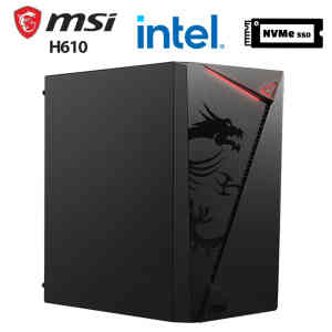 Xaser SHIELD X2 i5 12400F 32GB Ram 1TB M.2 NVMe SSD 2GB GT610 Ekran Kartı Ofis Hazır Sistem - XASER