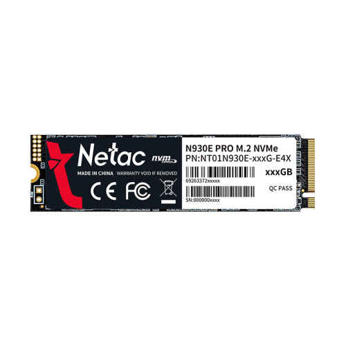 Netac N930E Pro 1TB SSD m.2 NVMe SSD NT01N930E-001T-E4X 2130/1720MB/s , PCIe 3 x4 M.2 2280 - 1