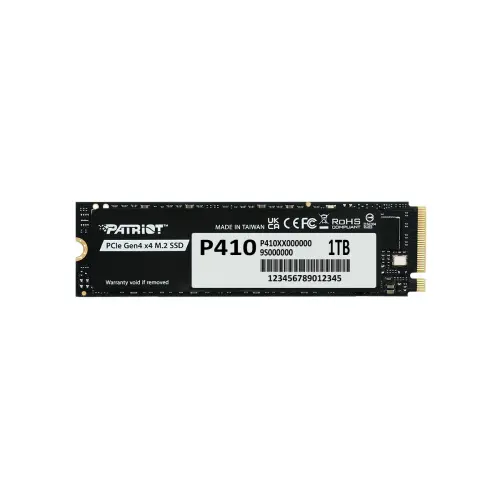 Patriot 1TB P410 NVMe Gen4 Okuma 5000MB-Yazma 4500MB M.2 SSD - 2