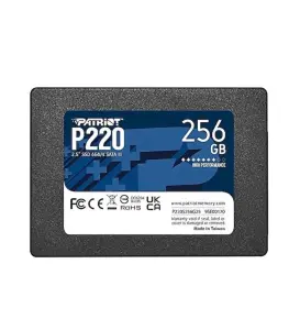 Patriot 256GB P220 Okuma 550MB-Yazma 490MB SATA SSD - 1