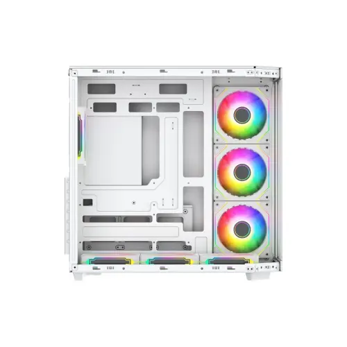 PowerBoost PBA4375W Beyaz ARGB Tempered Glass 750W 80+ Bronze USB 3.0 ATX Mid Tower Kasa - 3