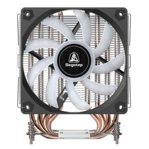 Segotep K4A Siyah LED 120 mm AMD Uyumlu Hava Soğutucu - 4