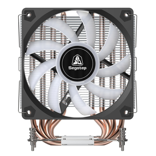 Segotep K4A Siyah LED 120 mm AMD Uyumlu Hava Soğutucu - 4