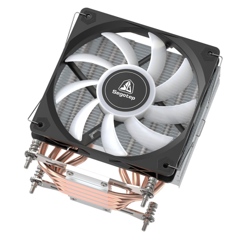 Segotep K4A Siyah LED 120 mm AMD Uyumlu Hava Soğutucu - 5