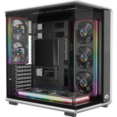 Strong Vhagar Siyah ARGB Tempered Glass USB 3.0 ATX Mid Tower Kasa - 1