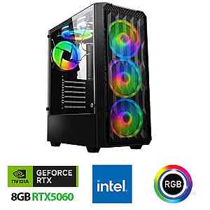 Xaser Eco X220 i9 14900KF 32GB DDR5 Ram 1TB M.2 NVMe SSD 16GB RTX5060Ti Sıvı Soğutmalı Masaüstü Oyuncu Bilgisayarı + Xaser Xsr1133 i7 14700F 32GB DDR5 Ram 1TB M.2 NVMe SSD 8GB RTX5060 Oyuncu Masaüstü Bilgisayarı - (1)