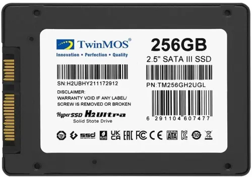 TwinMOS 256GB H2 Ultra Okuma 580MB-Yazma 550MB SATA SSD - 4