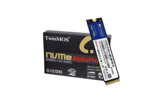 TwinMOS 512GB NVMe Gen3 Okuma 3600MB-Yazma 3250MB M.2 SSD - 1