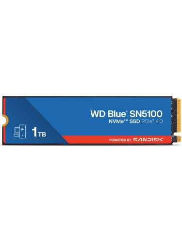 WD 1TB Blue SN5100 Okuma 7100MB Yazma 6700MB NVMe PCIe Gen 4 M.2 SSD (WDS100T5B0E) - 2