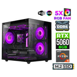Xaser Astra X150 Ryzen 5 5600X 32GB Ram 1TB M.2 NVMe SSD 8GB RTX5060 Oyuncu Tavsiye Sistem - Xaser