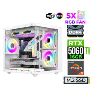 Xaser Astra X180 Ryzen 5 5600X 32GB Ram 1TB M.2 NVMe SSD 16GB RTX5060 Ti Oyuncu Tavsiye Sistem - Xaser