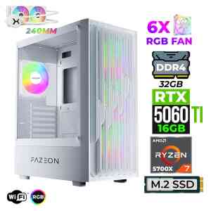 Xaser Astra X360 Ryzen 7 5700X 32GB Ram 1TB M.2 NVMe SSD 16GB RTX5060 Ti Sıvı Soğutmalı Oyuncu Tavsiye Sistem - Xaser